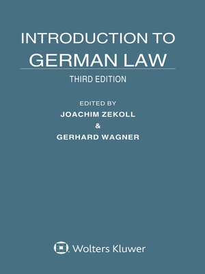 cover image of Introduction to German Law